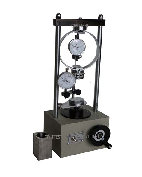 unconfined compression test apparatus price|Unconfined Compressive Strength Test Equipment for Soil.